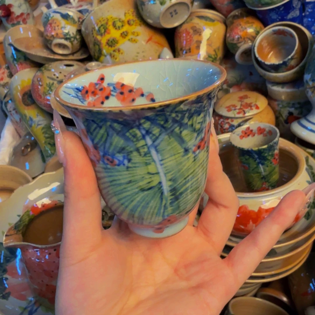 瓷片景德镇陶瓷手工手绘