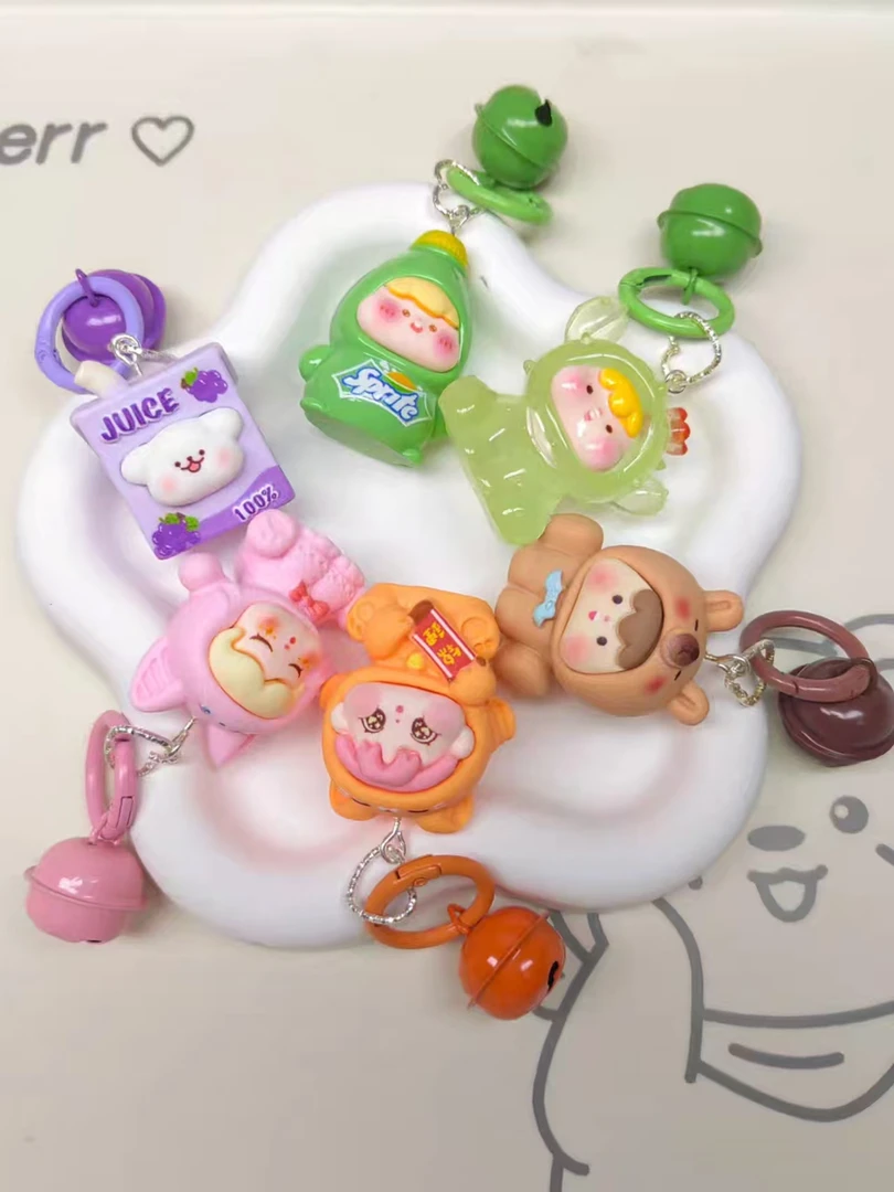 萌粒钥匙扣手工Diy树脂饰品摆件挂件小挂件钥匙扣