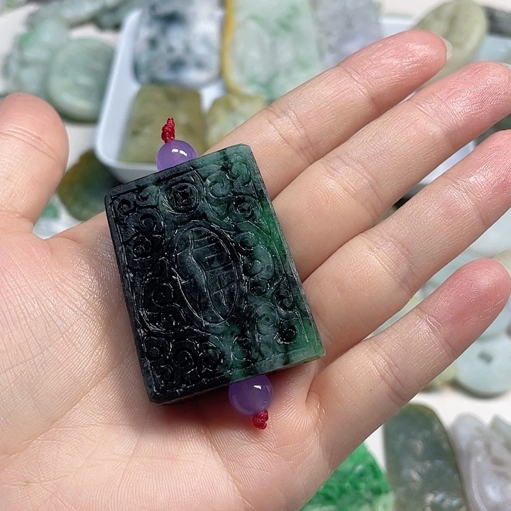 定制翡翠未镶嵌火**廖翡翠