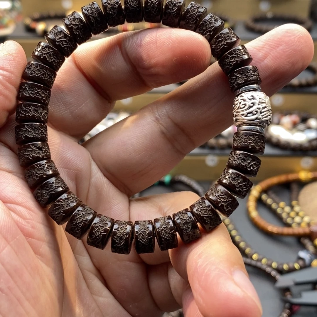 椰蒂手串原生态椰嘎搭配款9❌6