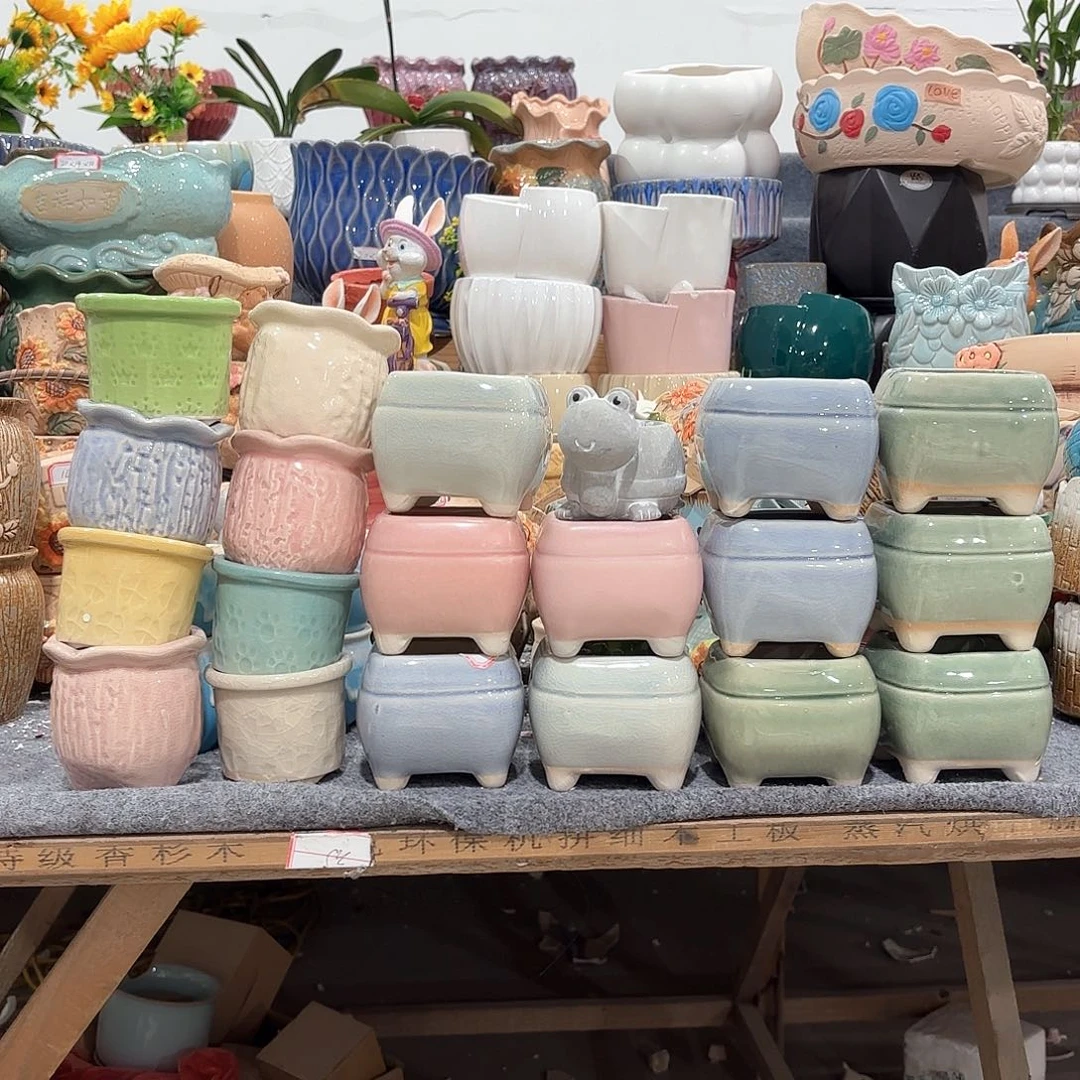 陶瓷陶瓷花盆.多肉花盆