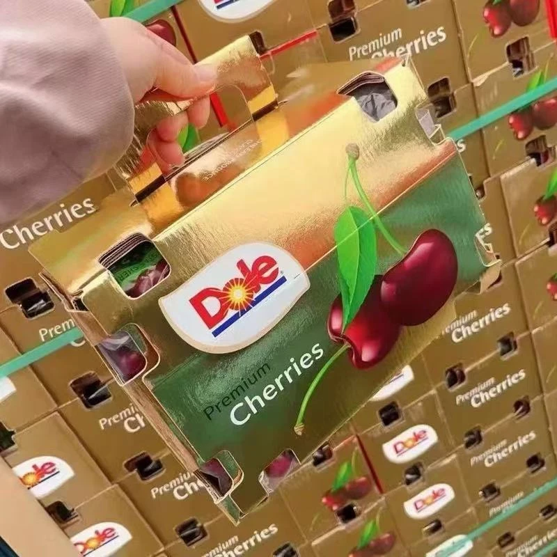 【金都乐】4JD加大桑提娜 海运车厘子净重五斤 只发山西内附果径卡