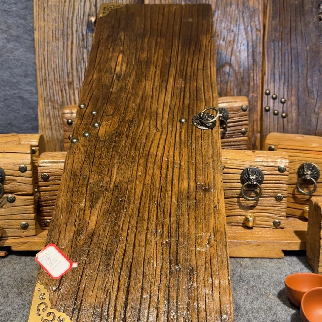 郑***1木风化茶盘一物一拍