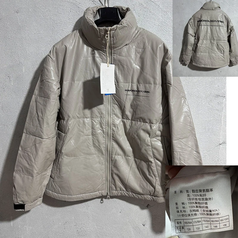 401-600立领保暖工装风男士聚酯纤维短款外穿