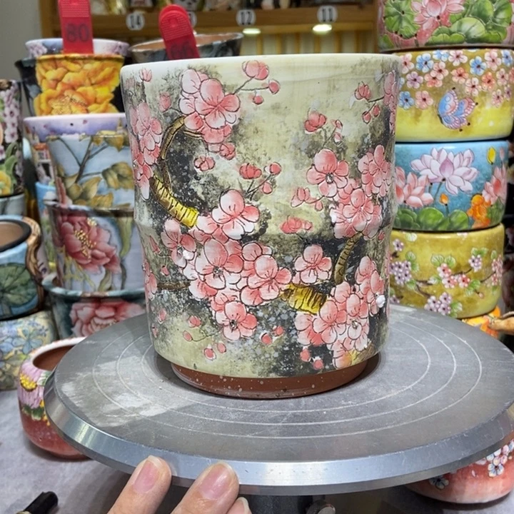 景德镇艺术手绘作品