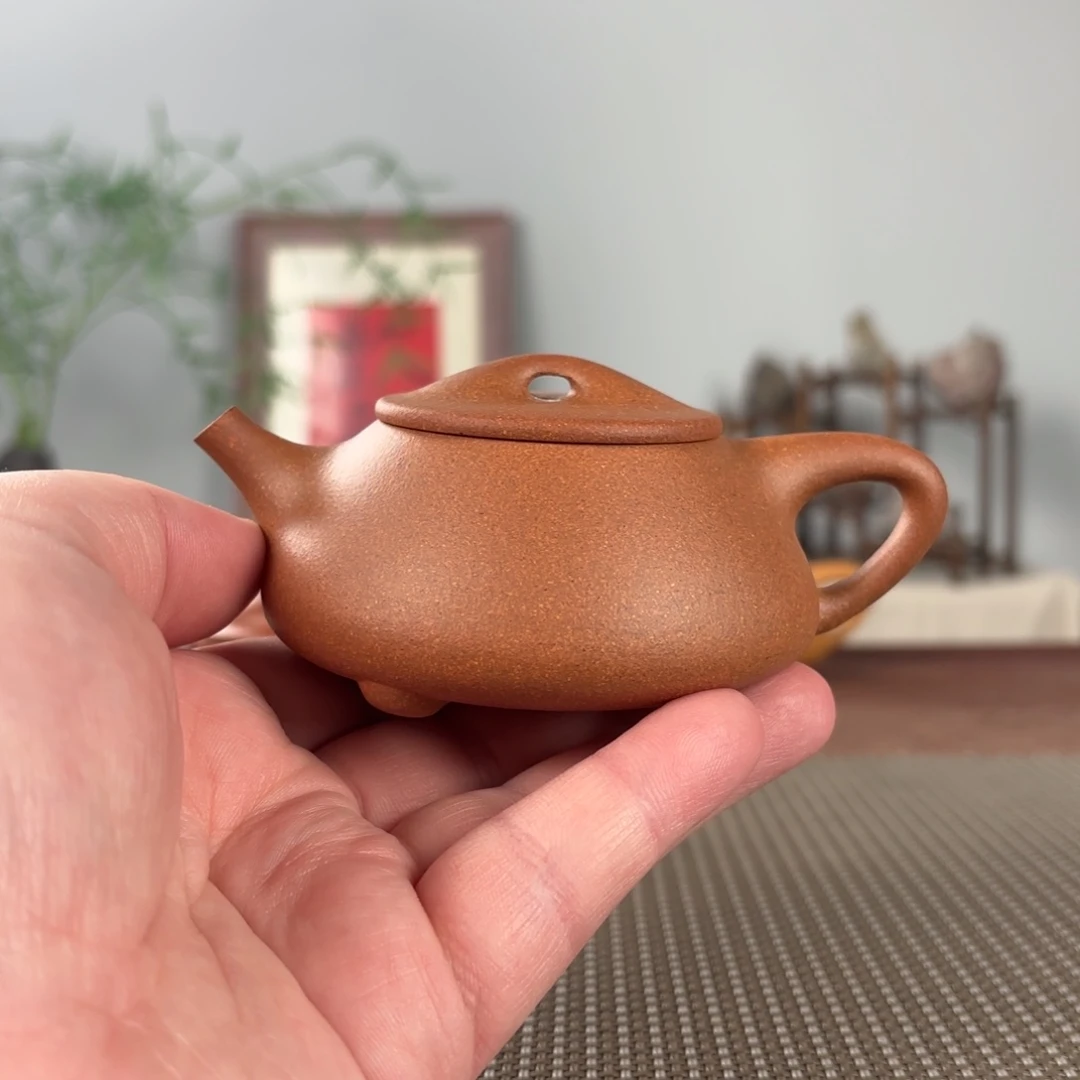 茶壶紫砂微瑕黄龙山原矿紫砂壶