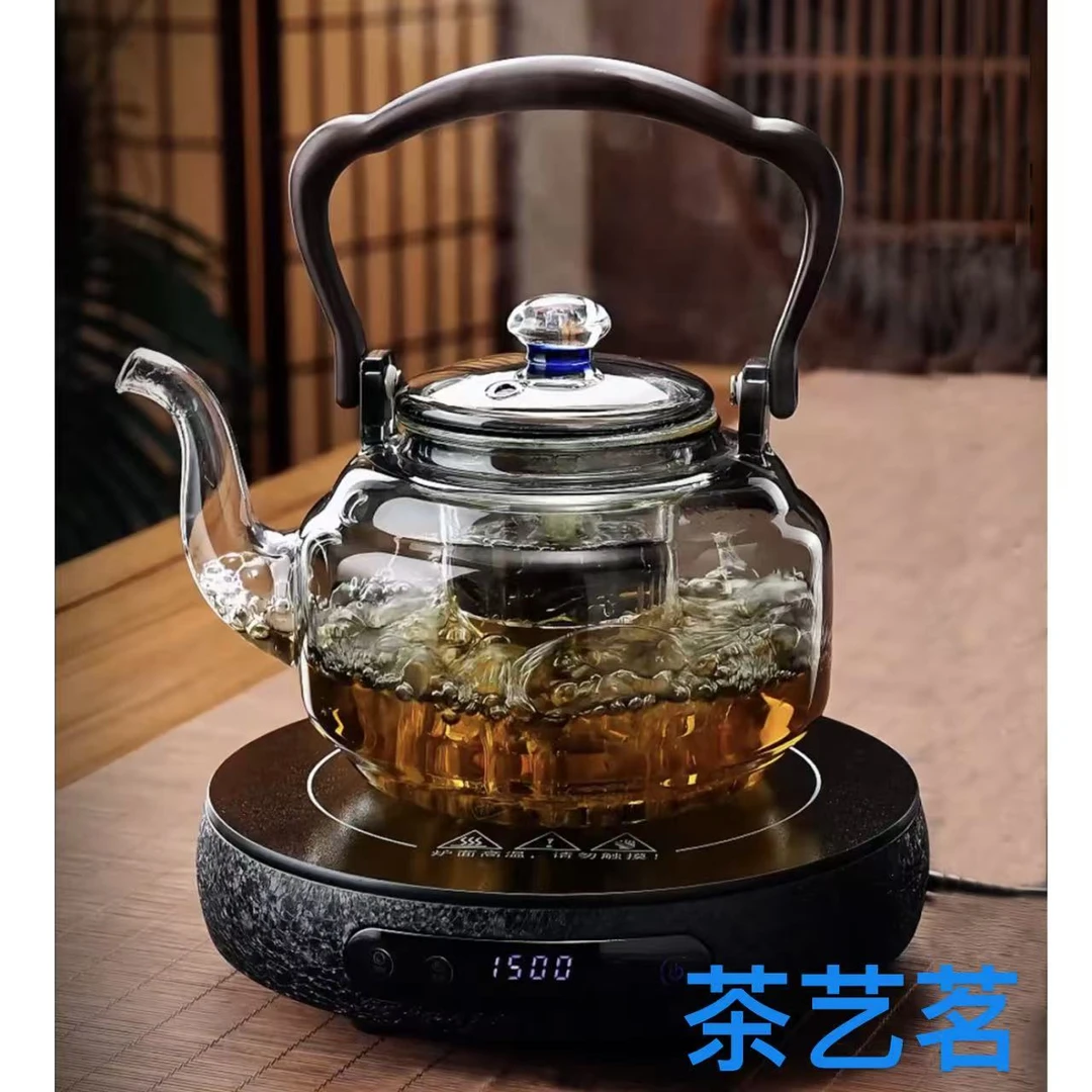 茶艺茗超薄电陶炉小型多功能茶炉煮茶器烧水台式保温家用围炉煮茶