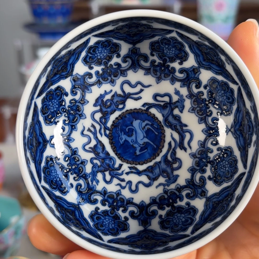 纯手工手绘 高端茶器