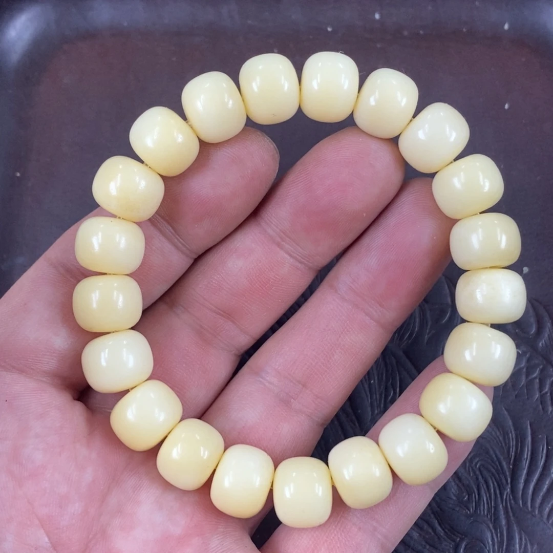 鹿骨手串/手链配饰153尺寸1.2驼牙