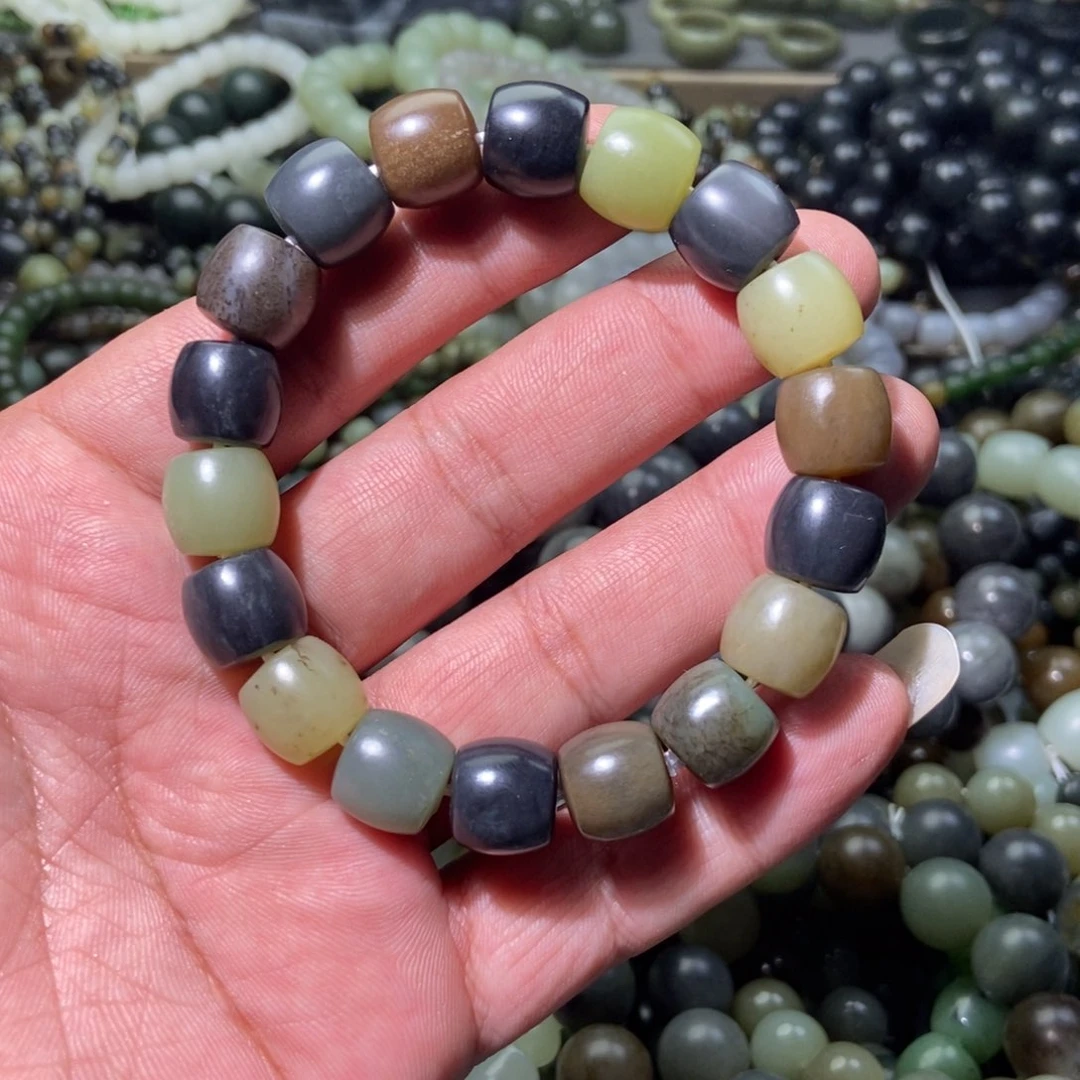 和田玉手链未镶嵌大*欢