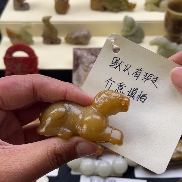 蛇纹石玉颈饰未镶嵌67