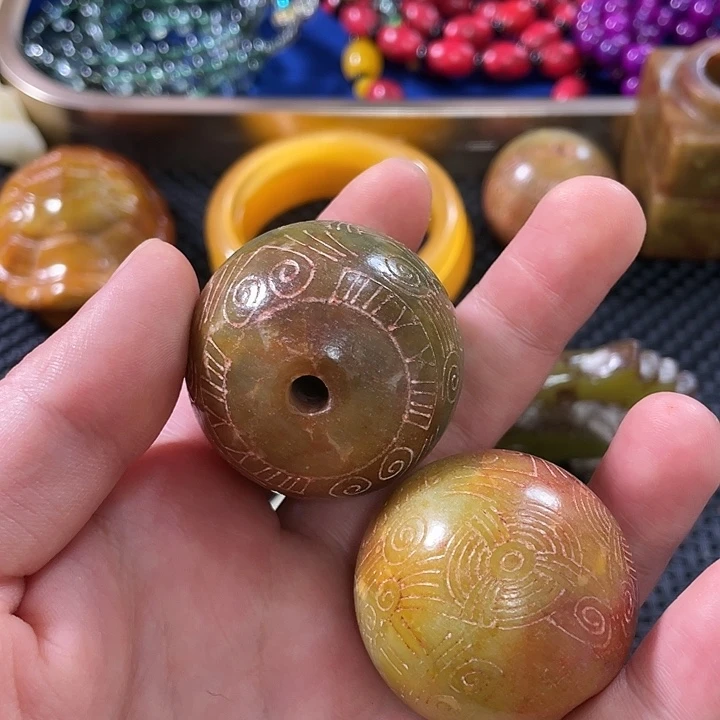漂***生紫金钵盂菩提把件
