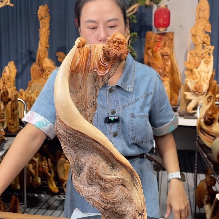 柏木（崖柏）随型摆件