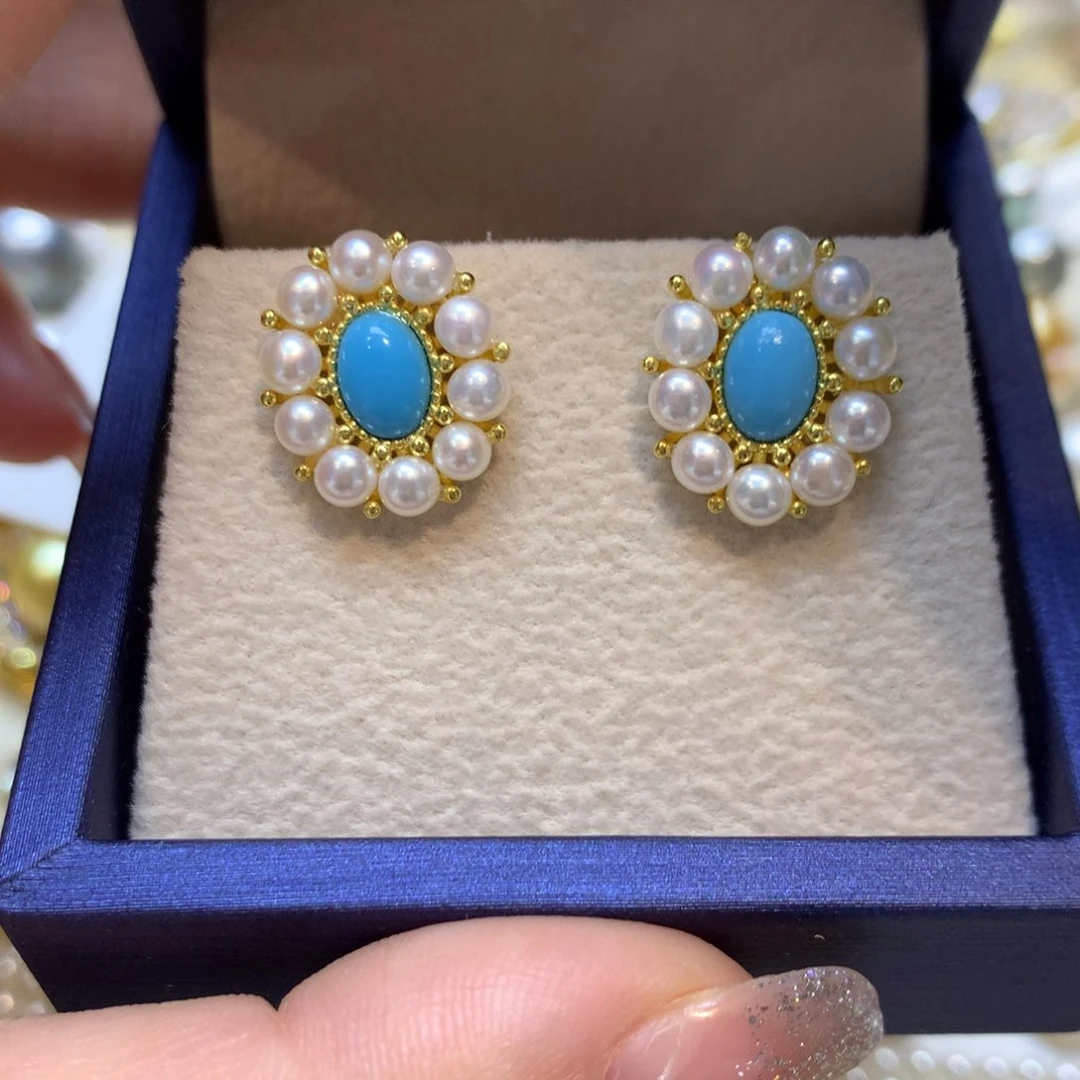 未镶嵌淡水珍珠耳饰