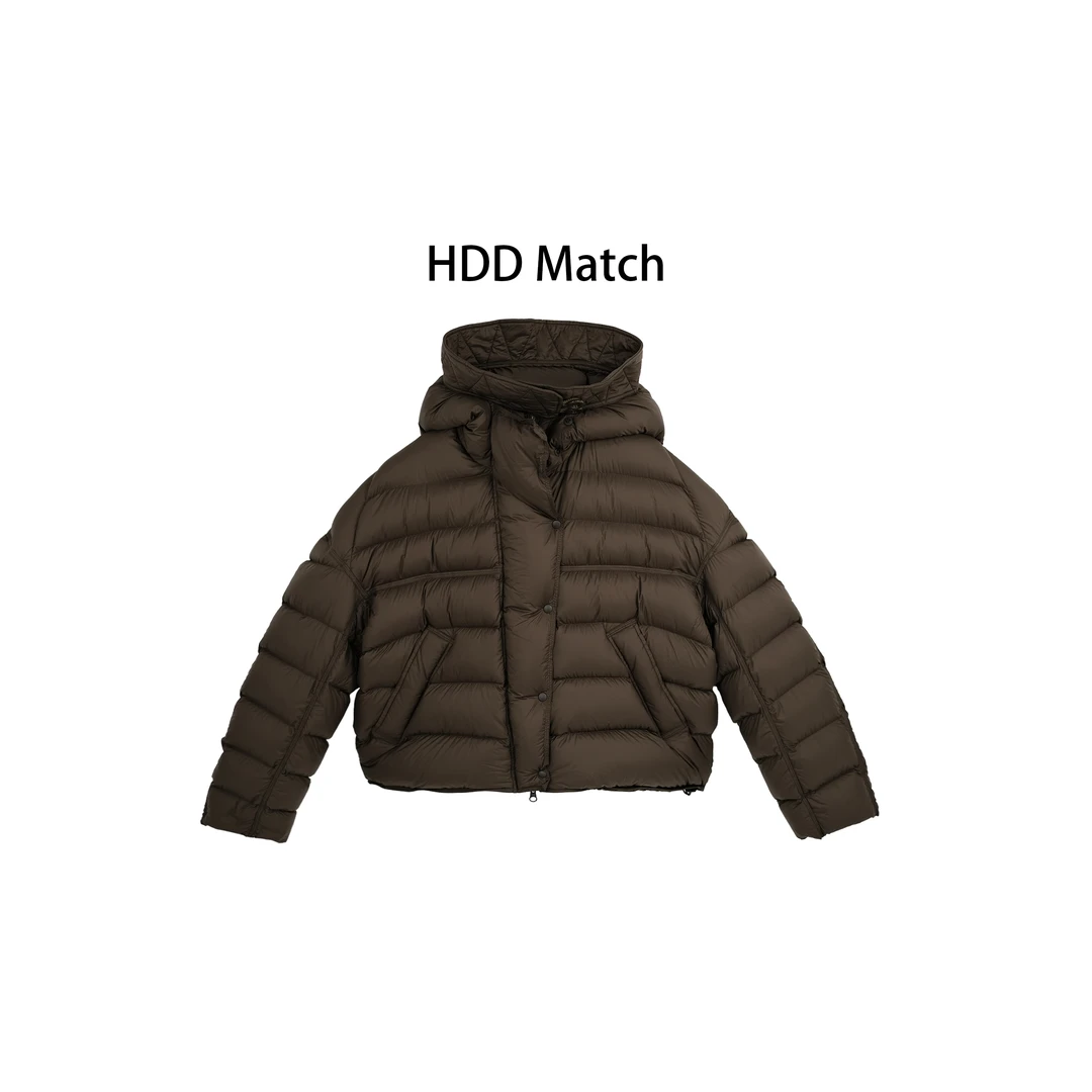 HDD- "冬季暖阳" 90白鸭绒 冬季女款保暖面包婴儿帽羽绒服 Y9105