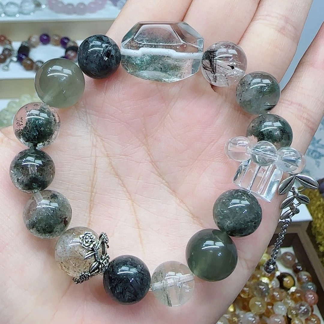 水晶手串未镶嵌米大满贯12mm