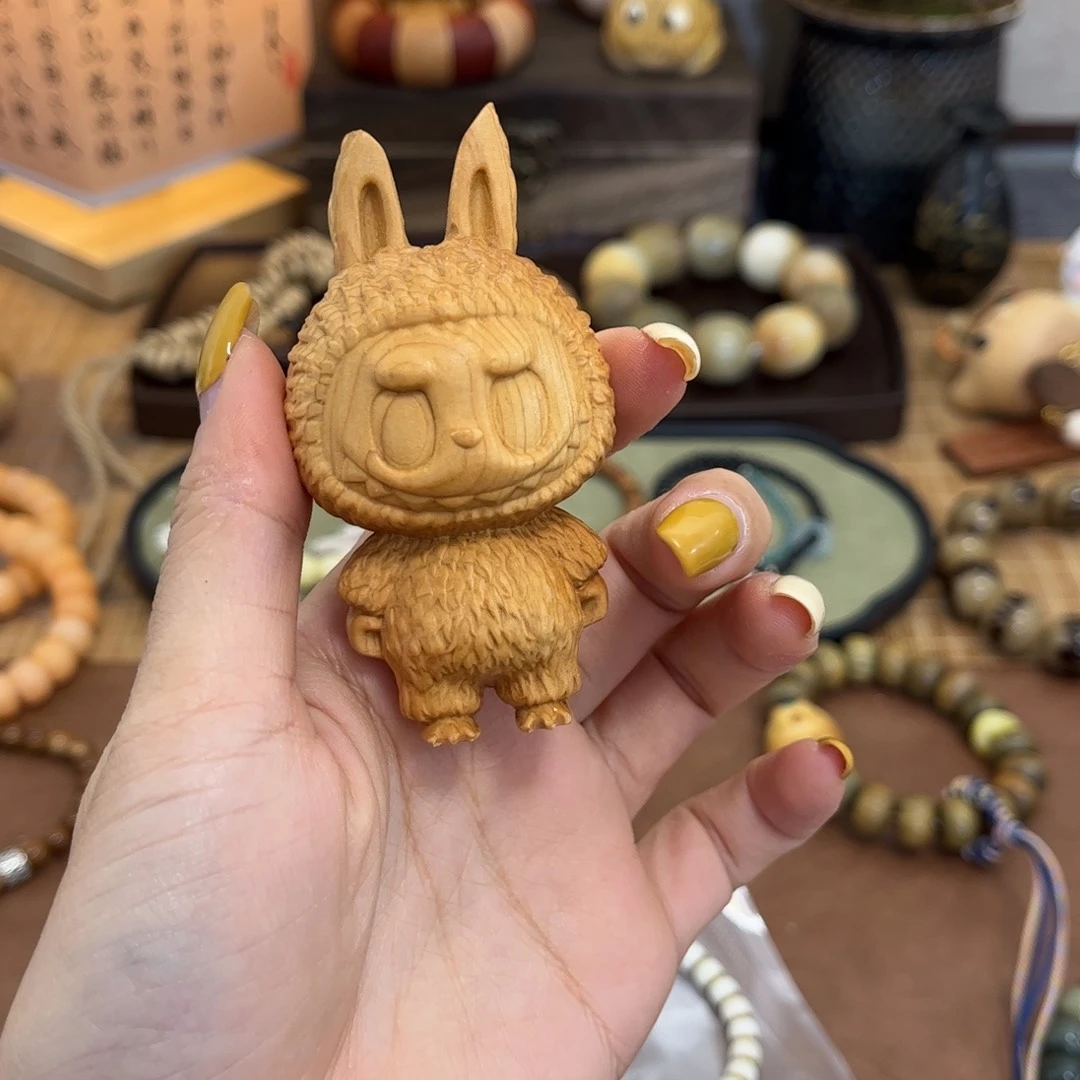 柏木（崖柏）把件刺布布