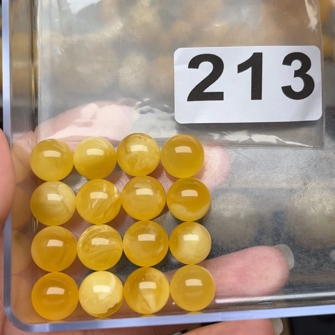 蜜蜡裸石未镶嵌微瑕11+