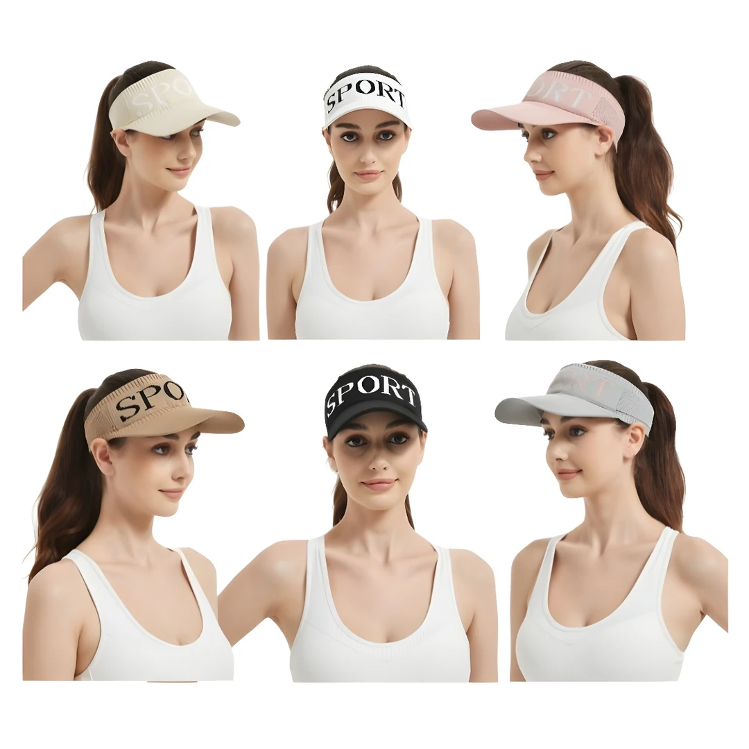 新款太阳帽夏季防紫外线防晒遮阳帽男女空顶休闲棒球女士鸭舌帽