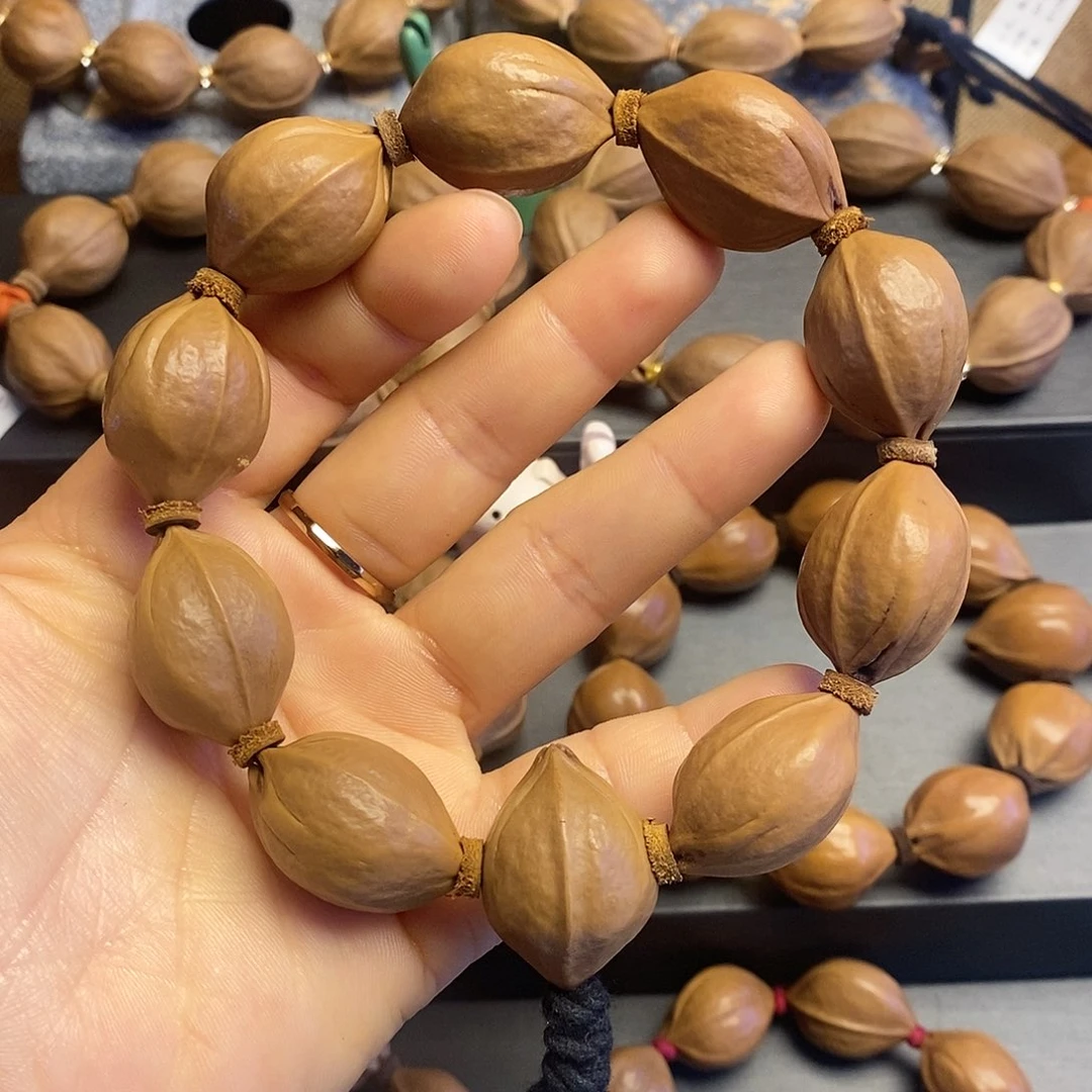 橄榄核手串/手链枫*?梅林铁核20/28左右