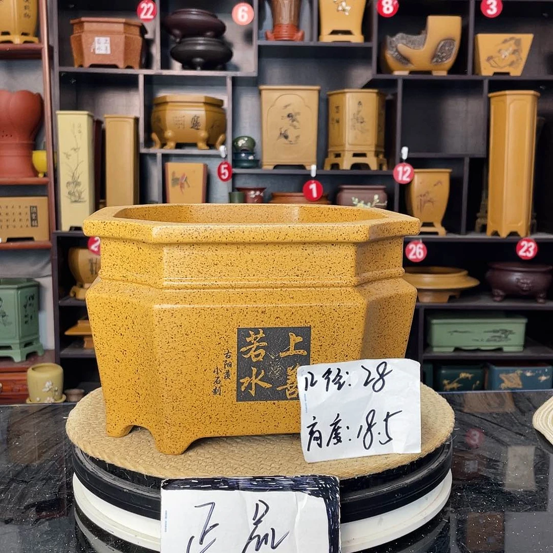 D-盆尚好紫砂花盆