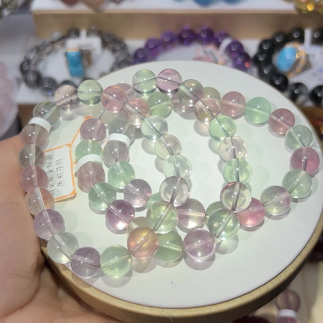 糖果色未镶嵌水晶