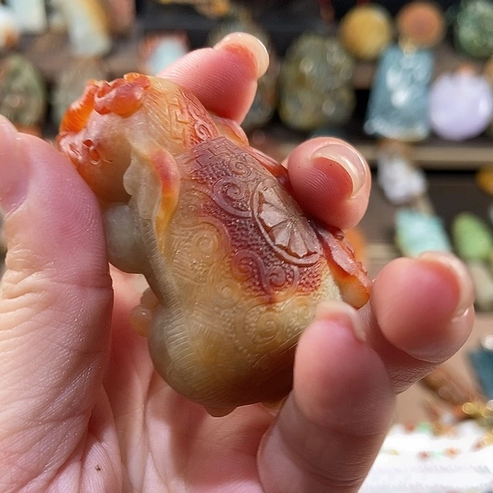 翡翠未镶嵌摆件腾冲老料特色件