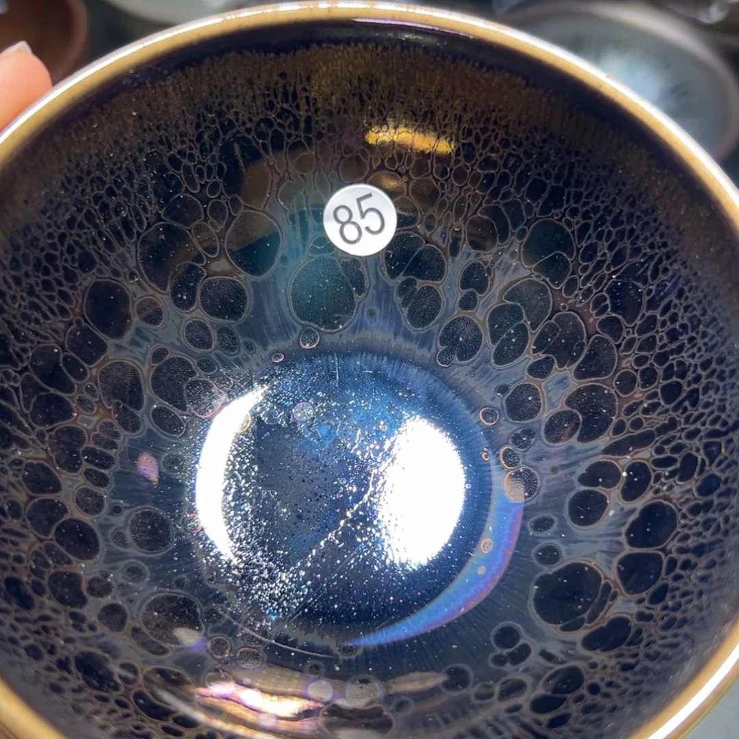 茶盏全手工原矿原釉建盏