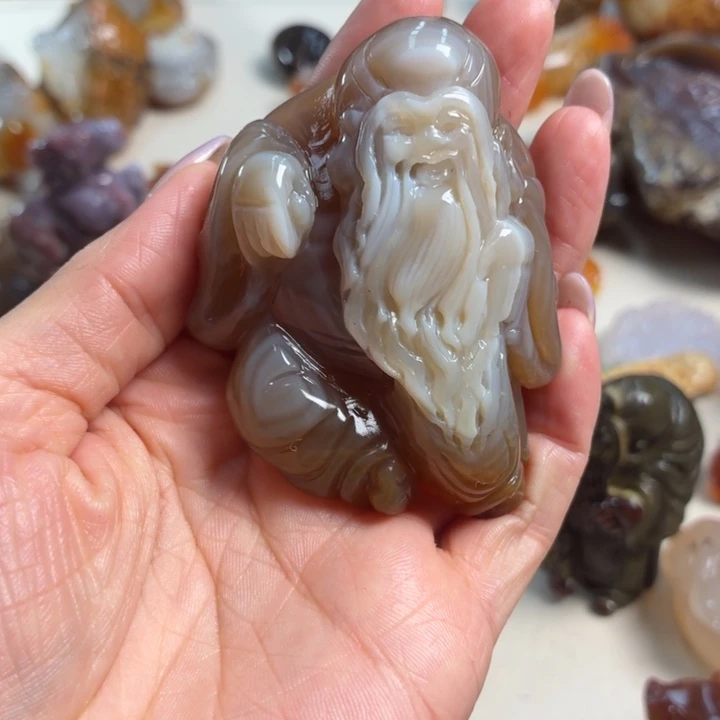 玛瑙/玉髓未镶嵌吊坠(不含链)