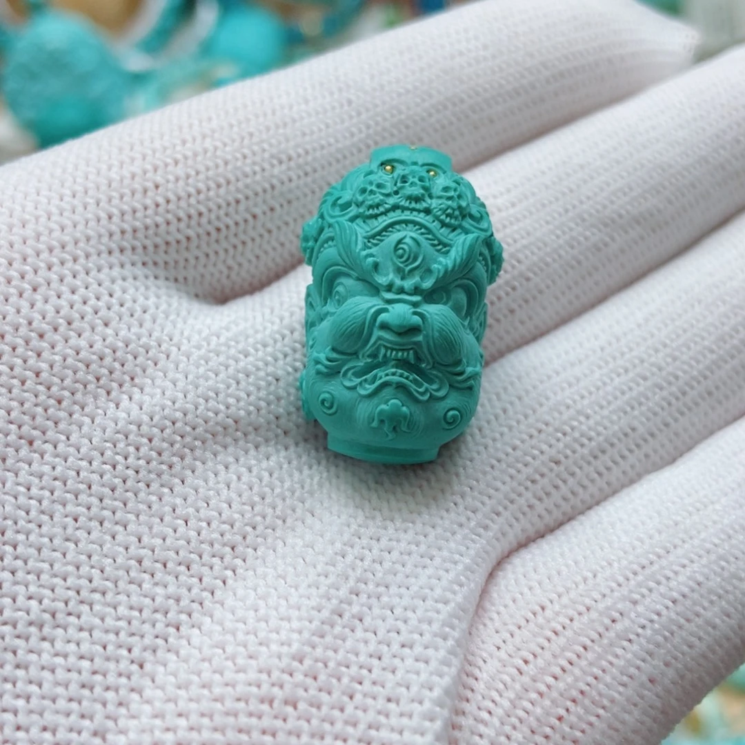 未镶嵌绿松石大黑天