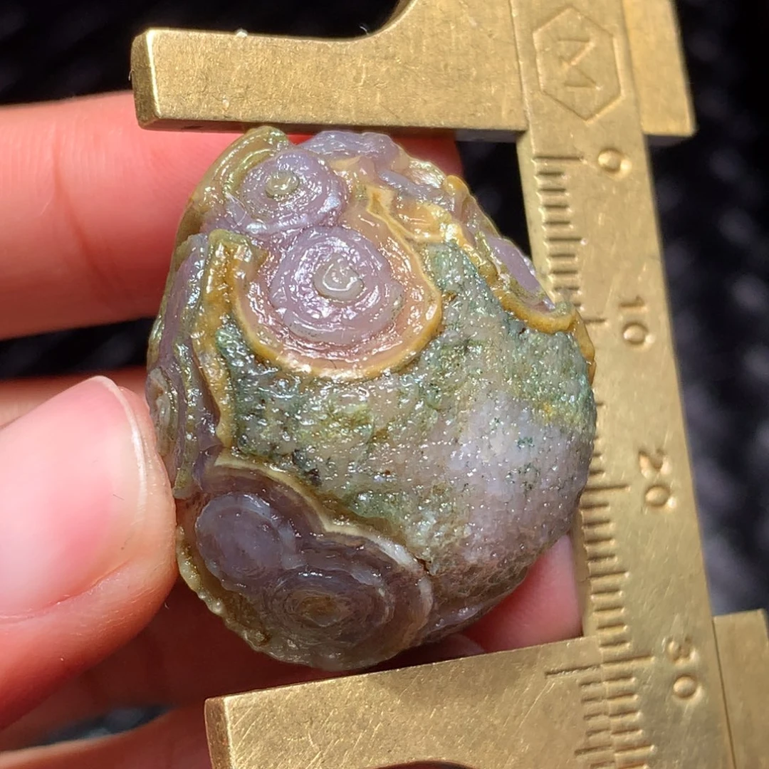 未镶嵌玛瑙/玉髓珠宝半成品