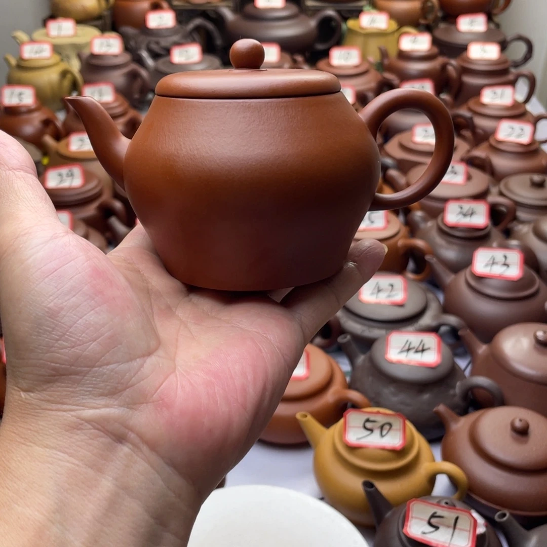 紫砂茶壶宜兴紫砂全手工