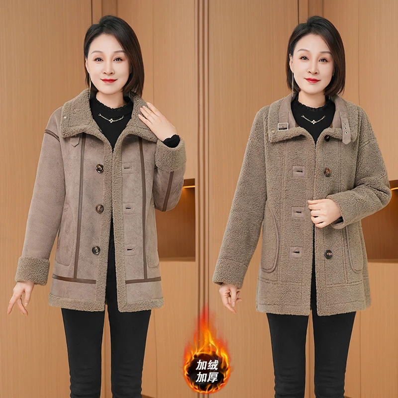 优雅新款气质时尚大气减龄休闲收腰显瘦外套23654-LDD