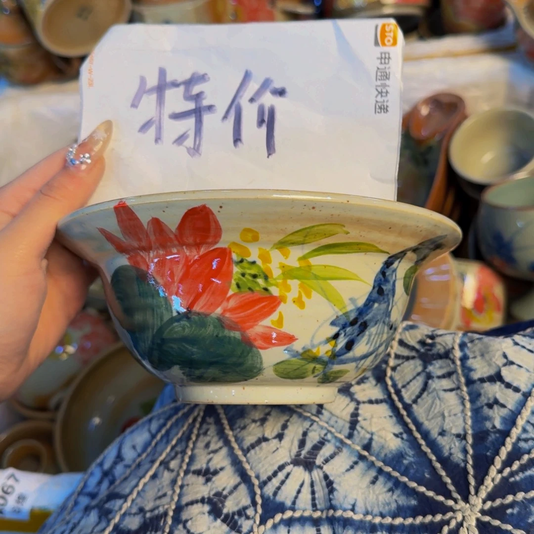 瓷片景德镇陶瓷手工手绘