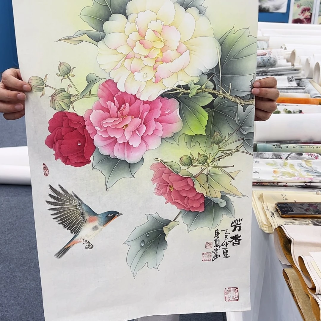国画纯手绘作品欣赏