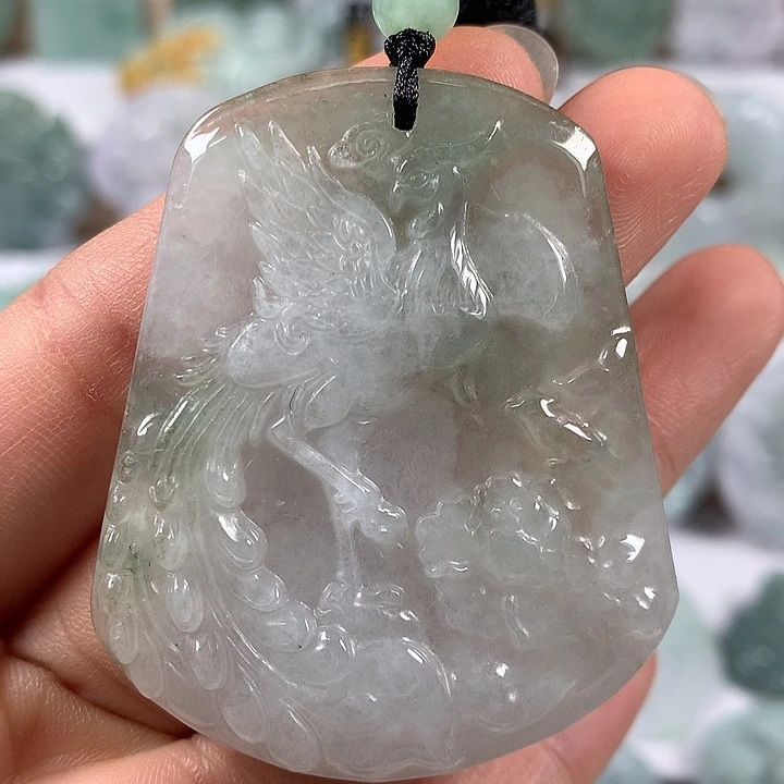 翡翠未镶嵌颈饰凤凰福利
