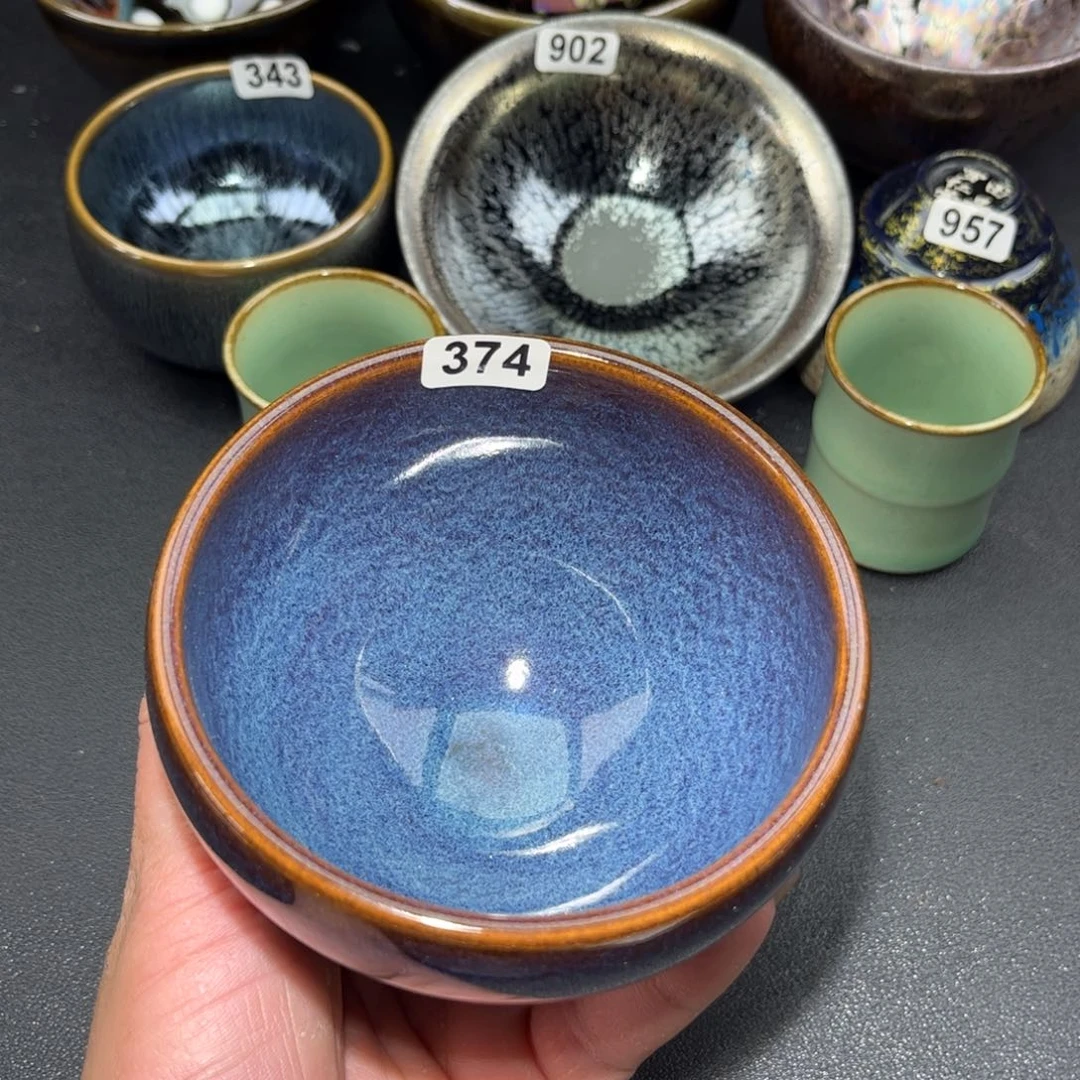 茶盏374 建盏单盏放漏…………