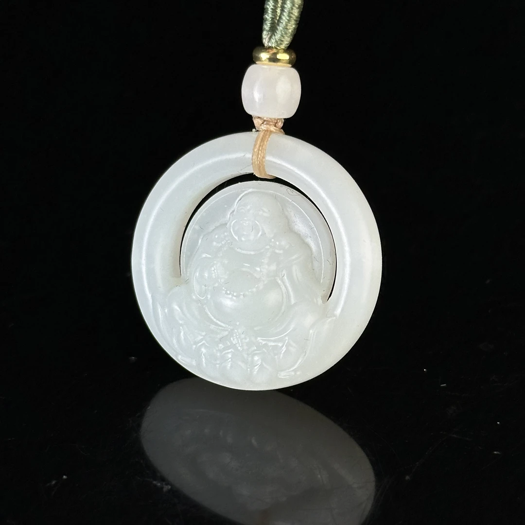 20世纪和田玉弥勒佩 ZR401230044*【上海兰馨】