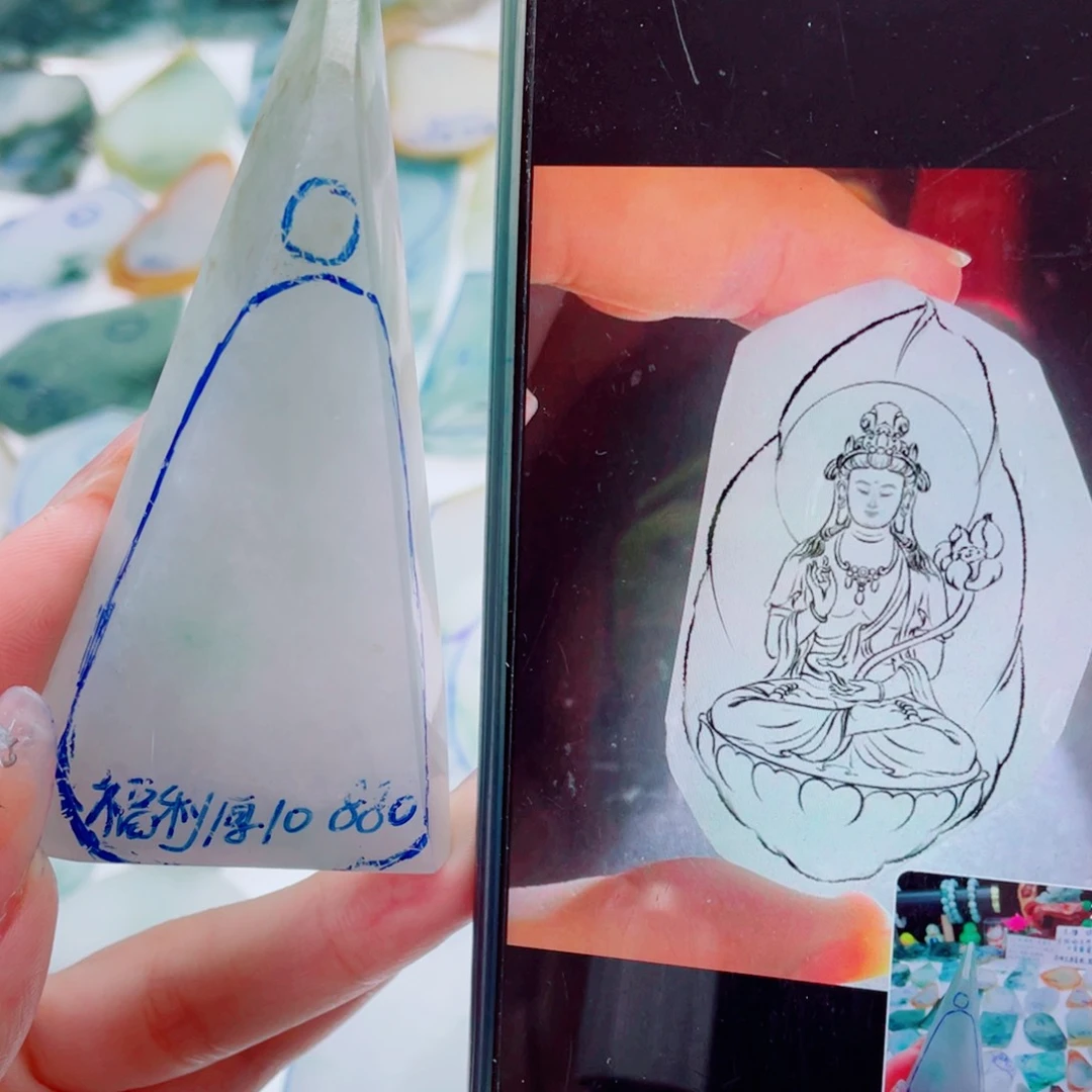 未镶嵌定制翡翠纯天然缅甸A货翡翠