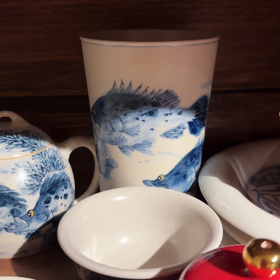 D***青瓷片陶瓷景德观原观原