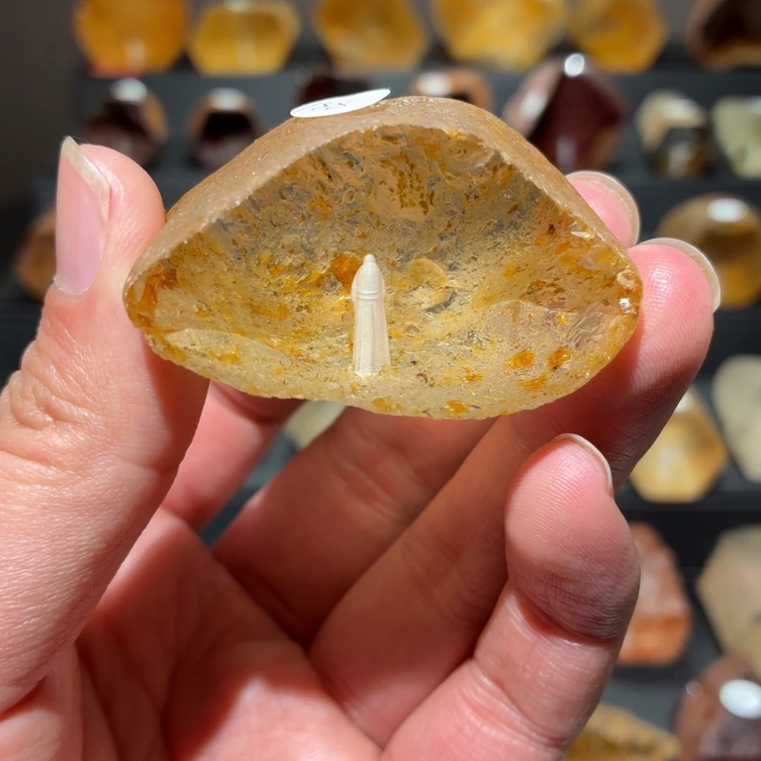 水晶未镶嵌珠宝半成品