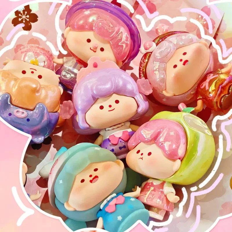 樱花童话桌面公仔pvc