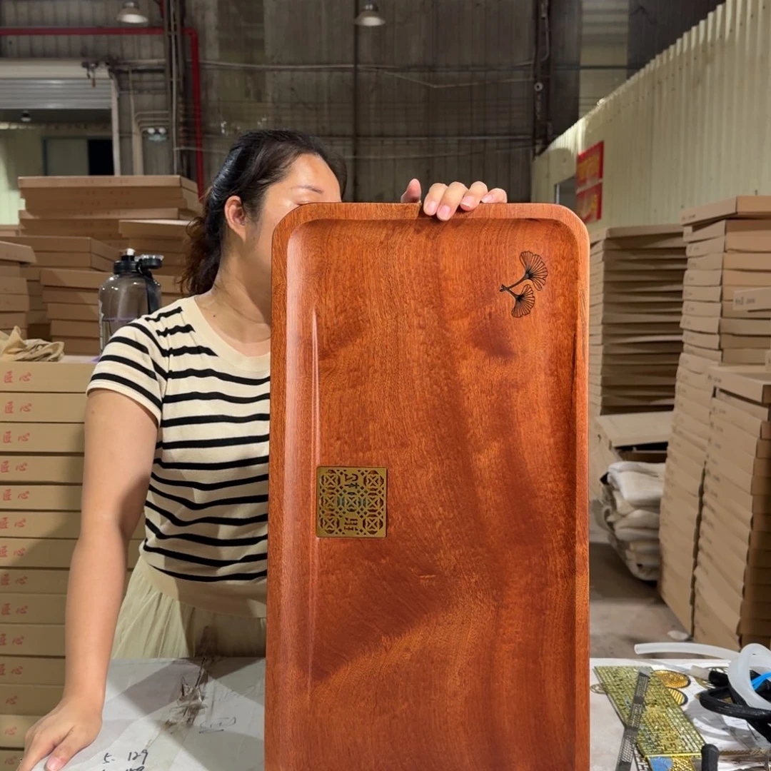 花梨木茶盘62*33尺寸