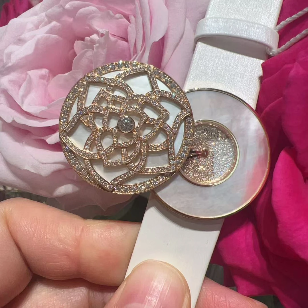 99新 Piaget/伯爵 拆单/石英/玫瑰金/30mm/盒/闲置品