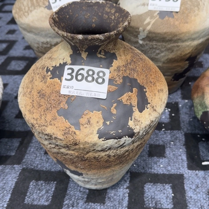 下***天瓷片景德镇高温花器编码3688高33口6默认无孔