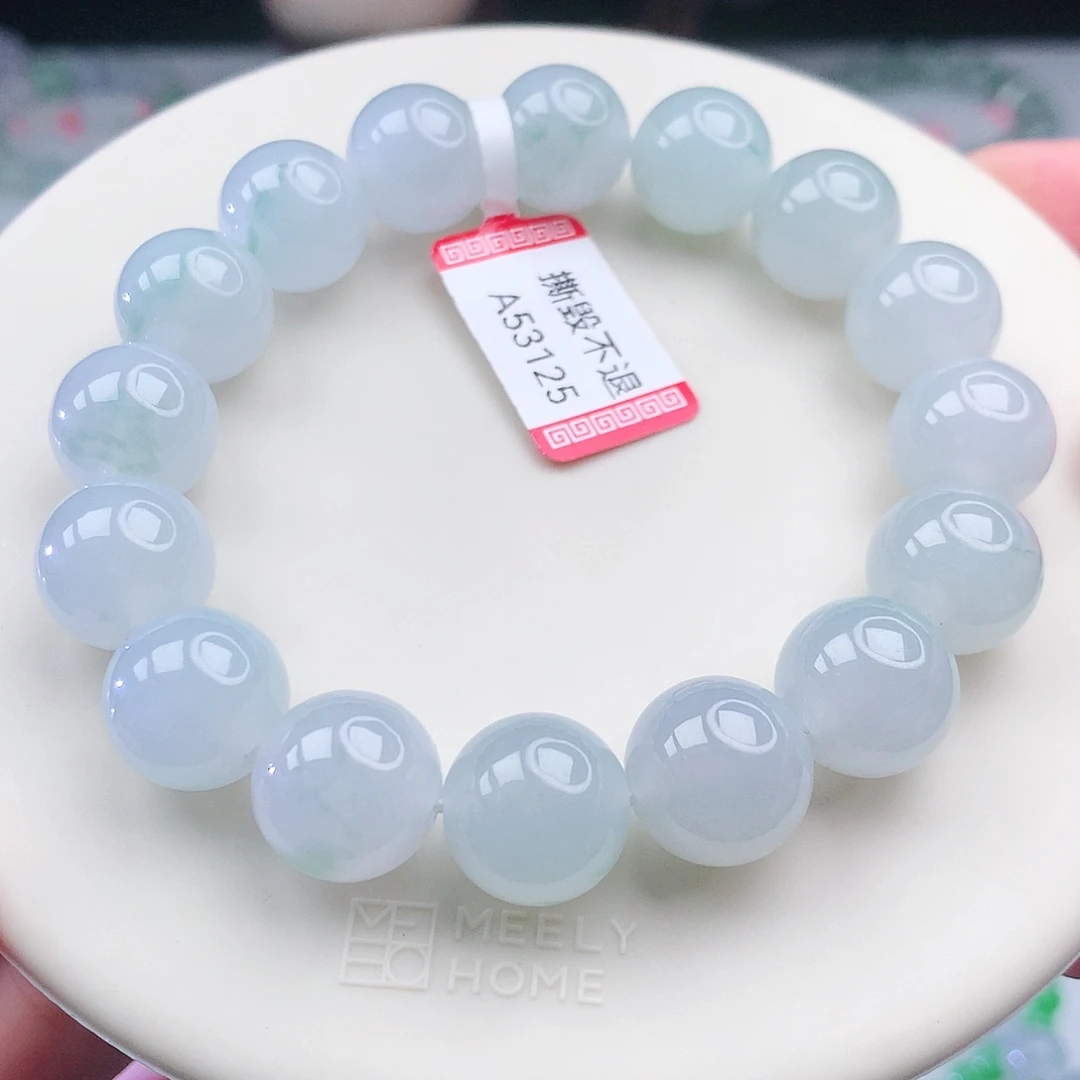 未镶嵌手链翡翠翡翠12.8mm