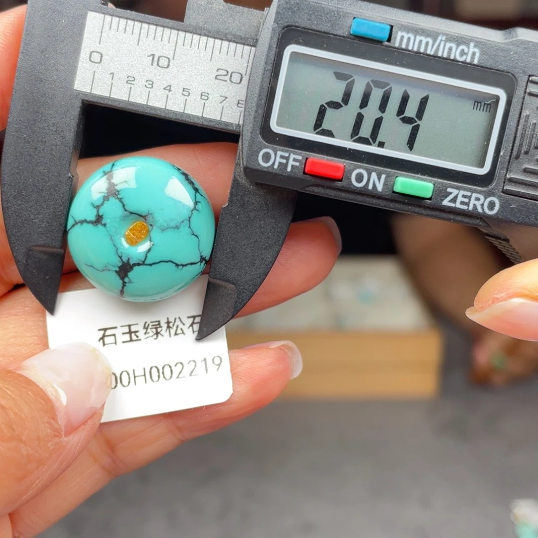 绿松石未镶嵌颈饰