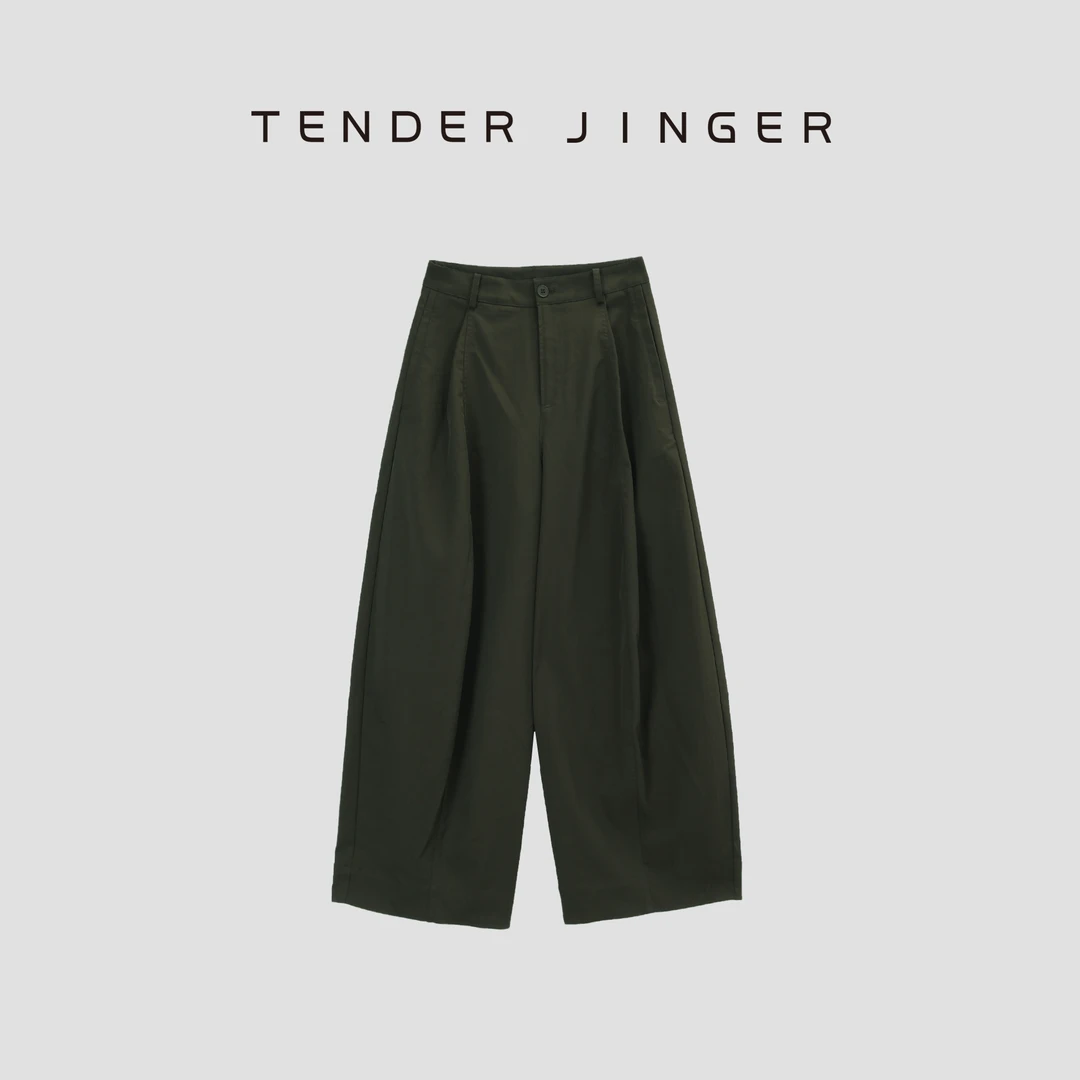 Tender Jinger【万能搭】经典高腰阔腿裤T53TS41135
