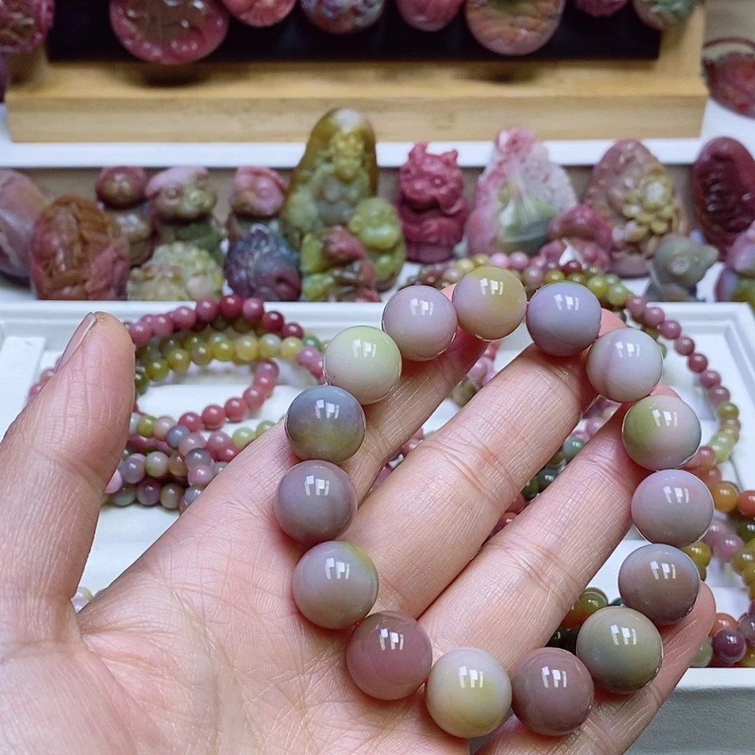 玛瑙/玉髓盐源玛瑙手链未镶嵌