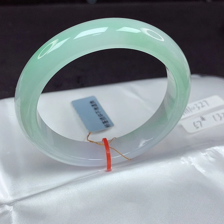 翡翠未镶嵌手镯57圈327